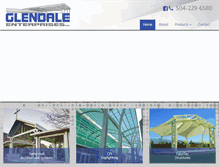 Tablet Screenshot of glendaleinc.com